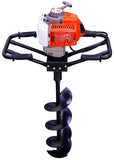 KASEI Heavy Duty 63cc Gas Earth Auger with Bit