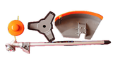 KASEI 43cc 7 ft pole Hedge trimmer, Chainsaw, Brush Cutter and Line Trimmer Cultivator